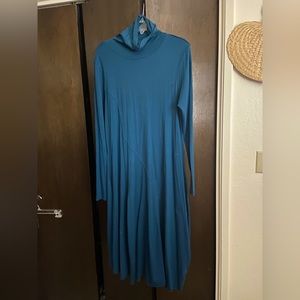 Peruvian Connection long sleeve 100% cotton dress